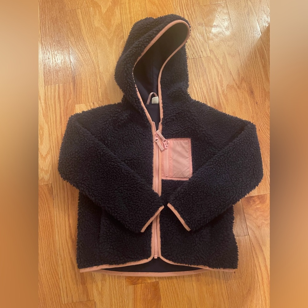 J Crew Girls Sherpa Fleece